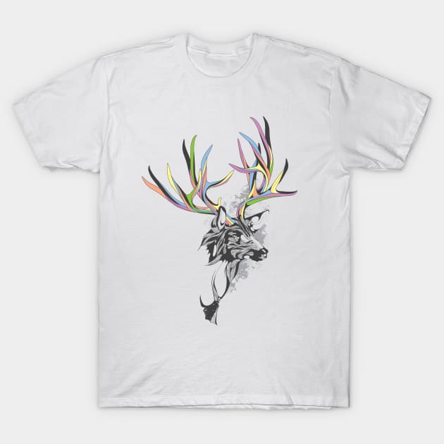 White-TailedDeer T-Shirt by kui1981